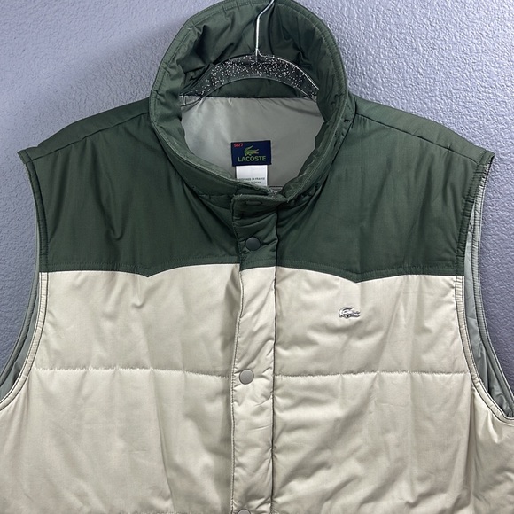 Lacoste puffer  vest jacket men 56/7, preloved I great condition - Picture 2 of 16